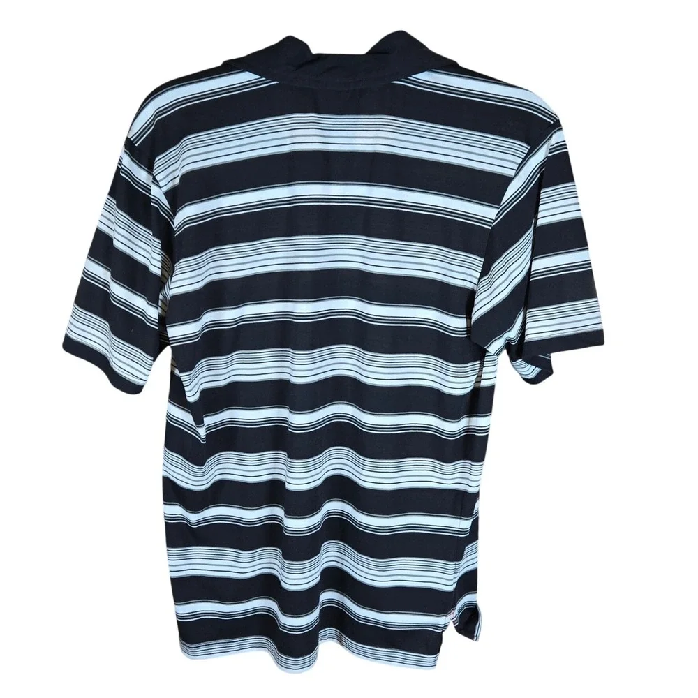 The North Face‎ Mens Striped Short Sleeve Polo Shirt VaporWick Size S